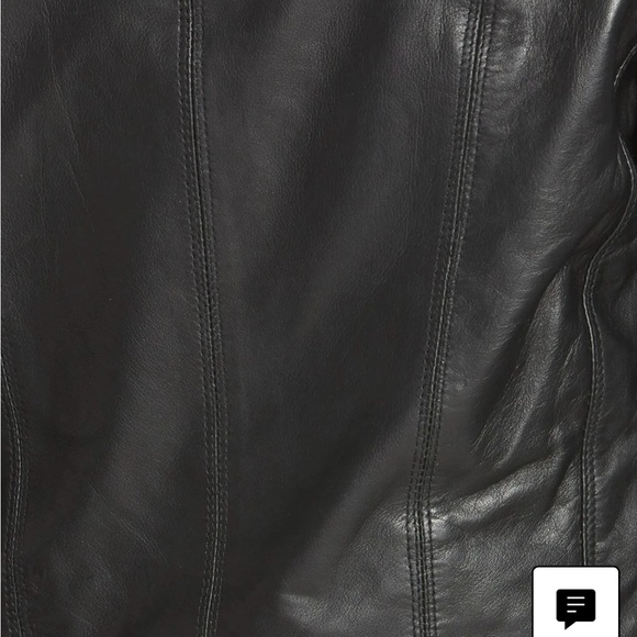 Badgley Mischka Leather Jacket - Picture 3 of 11